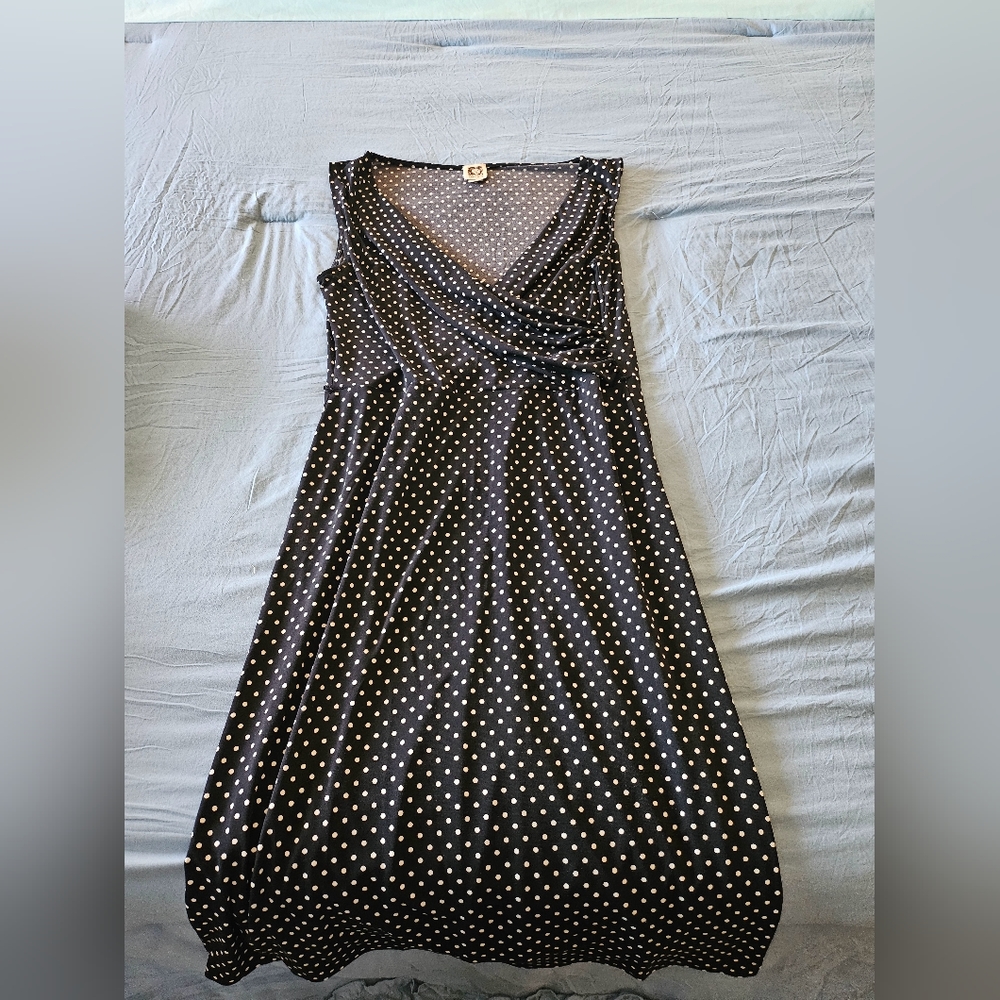 Black Polka dot dress